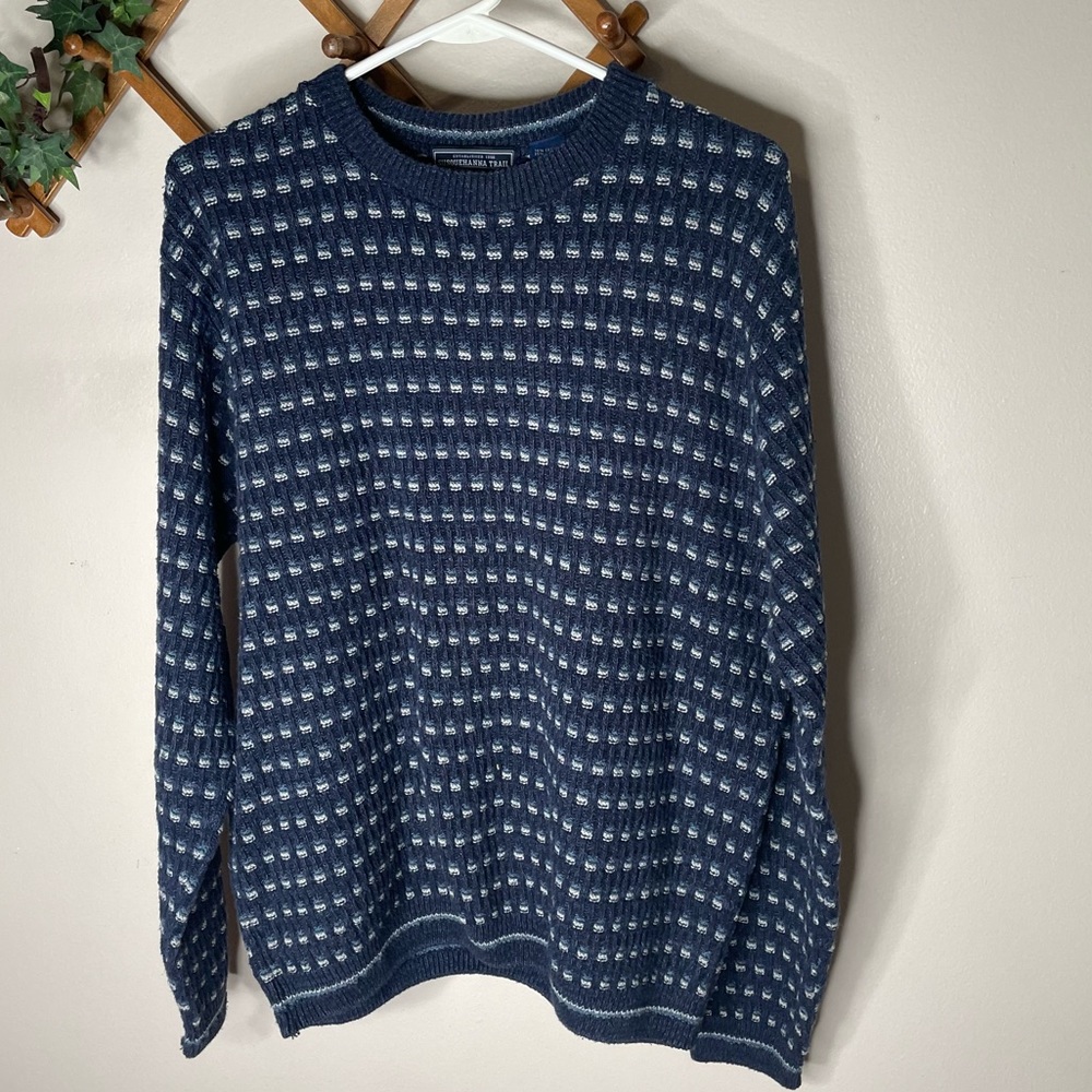 Vintage Susquehanna trail knit sweater